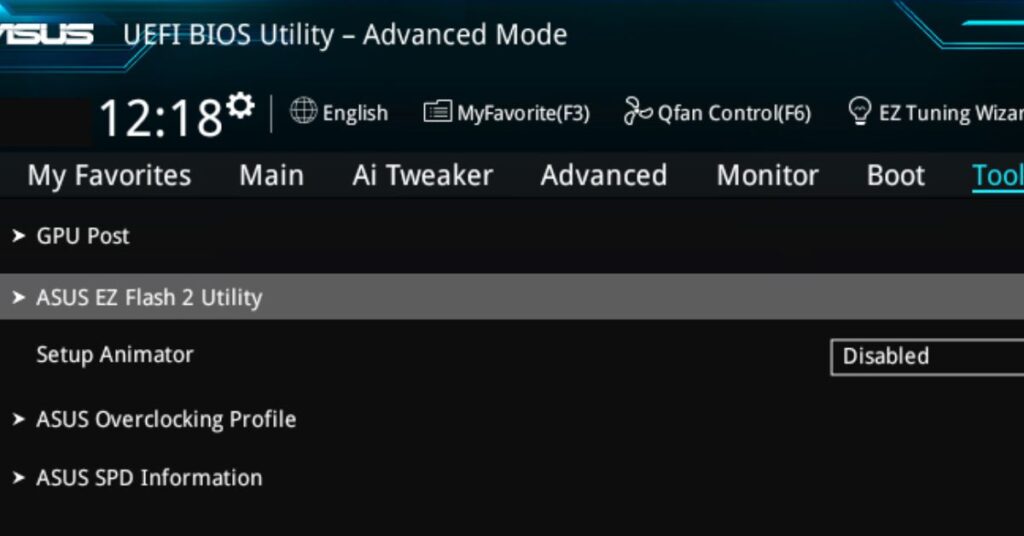 UEFI BIOS Update Method